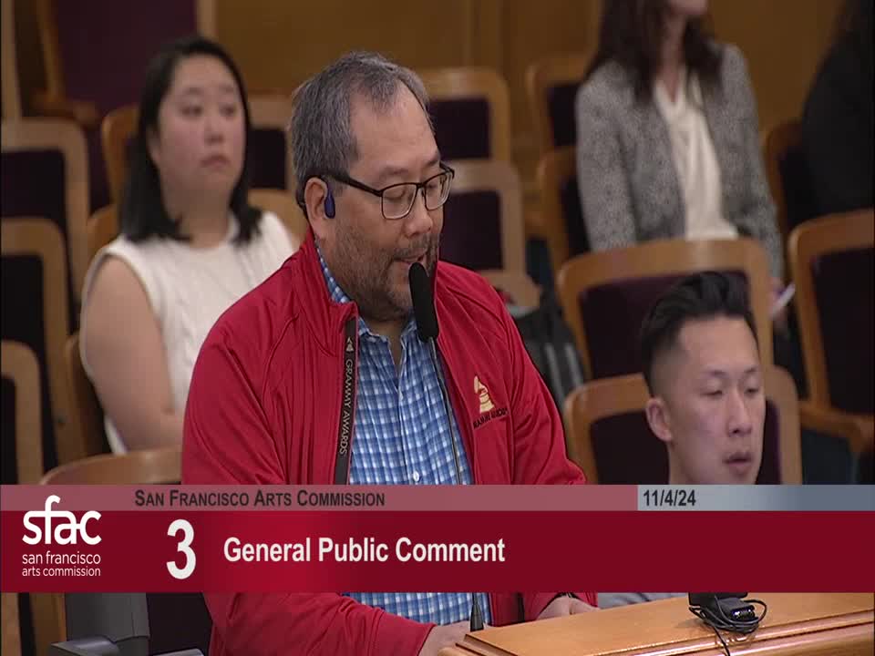 San Francisco Arts Commission supports cultural initiatives amid financial challenges