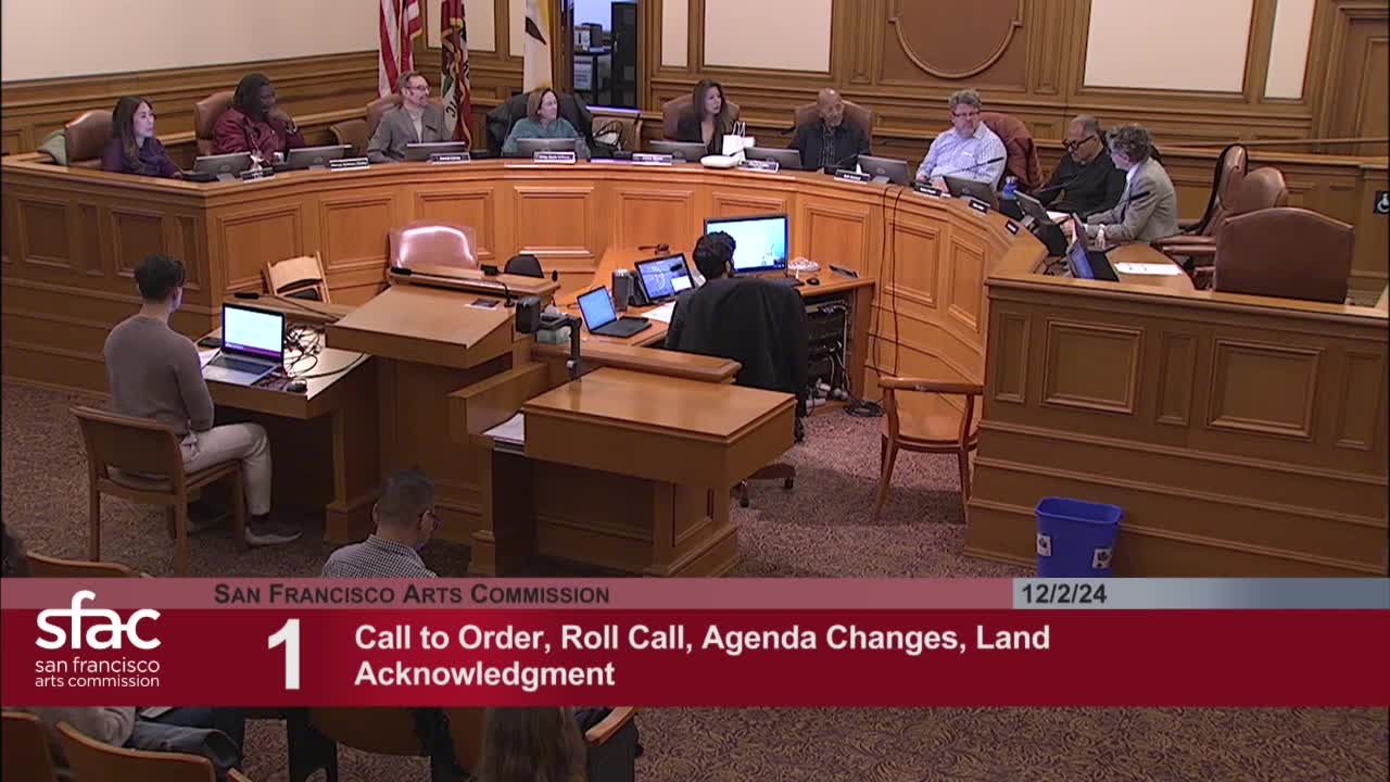 Artist advocates for revitalizing San Francisco's arts community in strategic planning