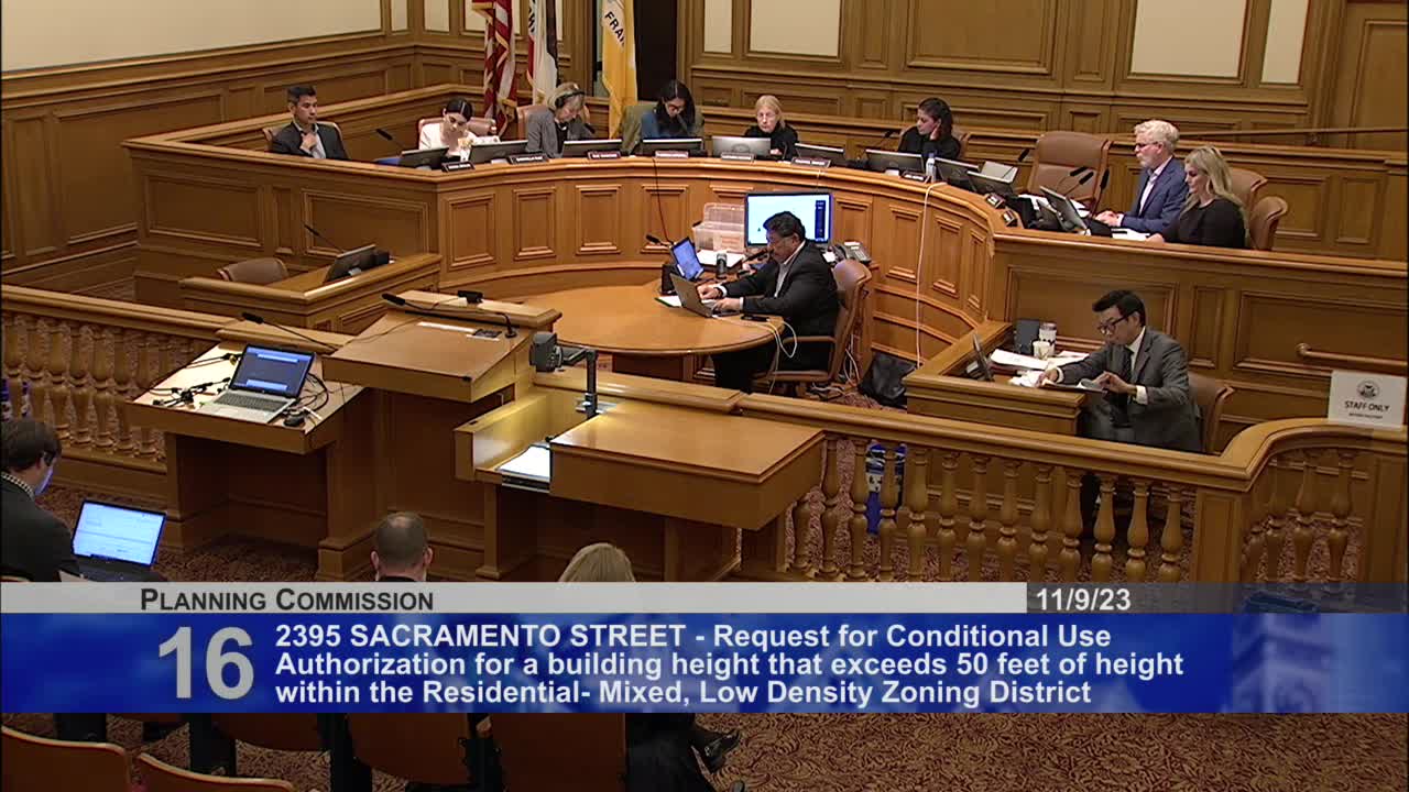 San Francisco Planning Commission approves housing project while addressing historic preservation concerns