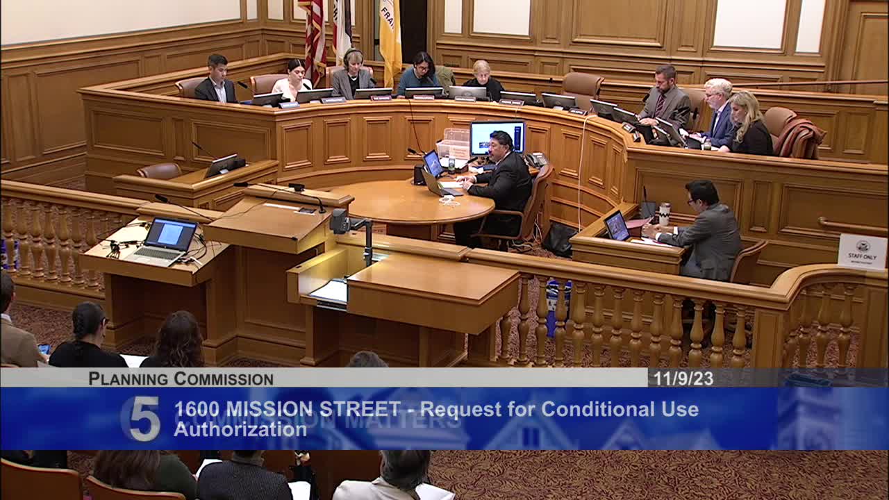 Commissioner Brown acknowledges Ramaytush Ohlone land heritage in San Francisco