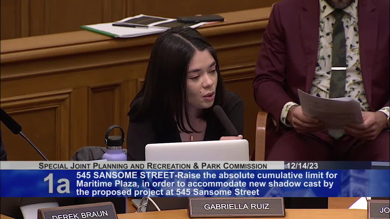 Commissioners discuss revitalization plans for 1 Maritime Plaza in downtown