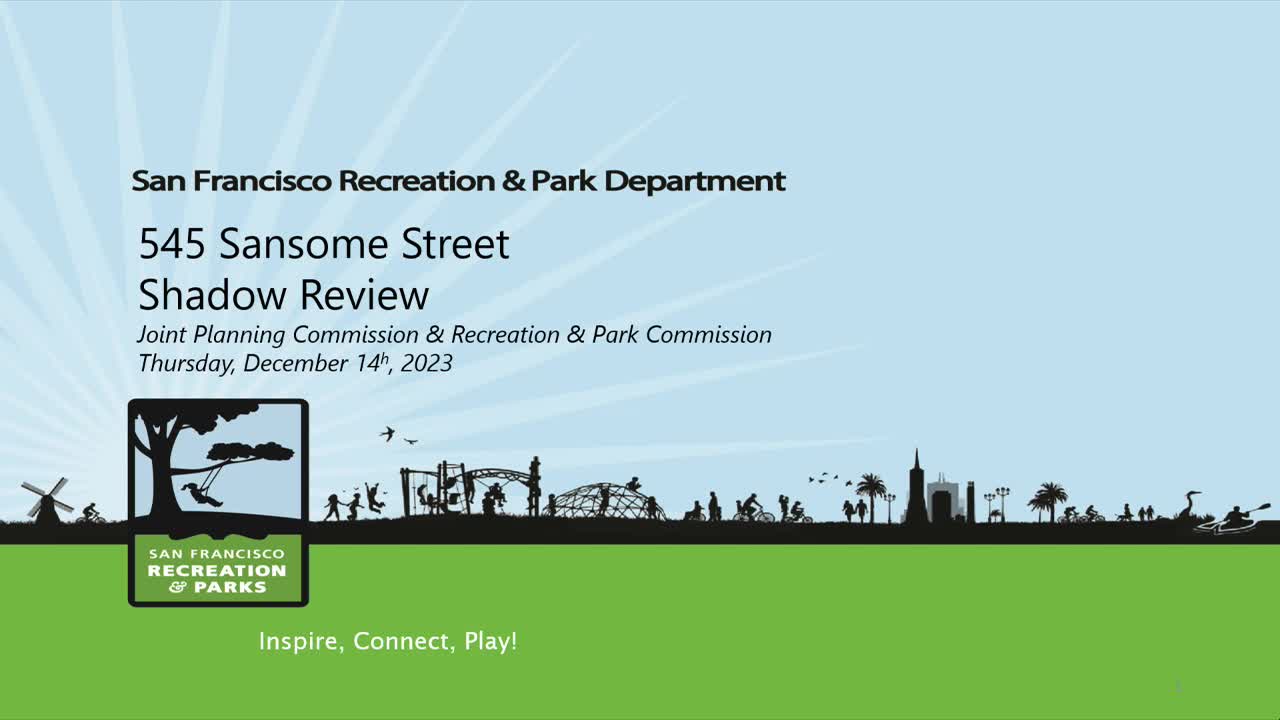 Joint Commissions evaluate shadow impact on Maritime Plaza from new development project