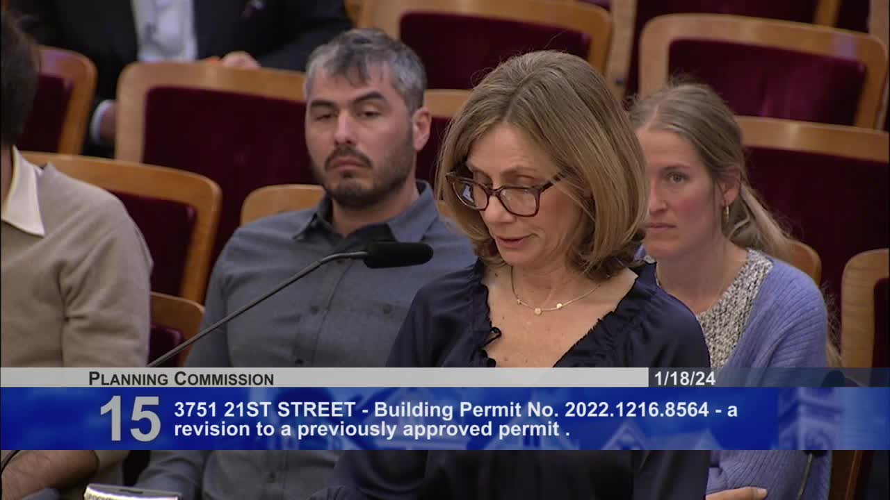 Residents oppose flat roof design at 3751 Dolores Heights over privacy concerns