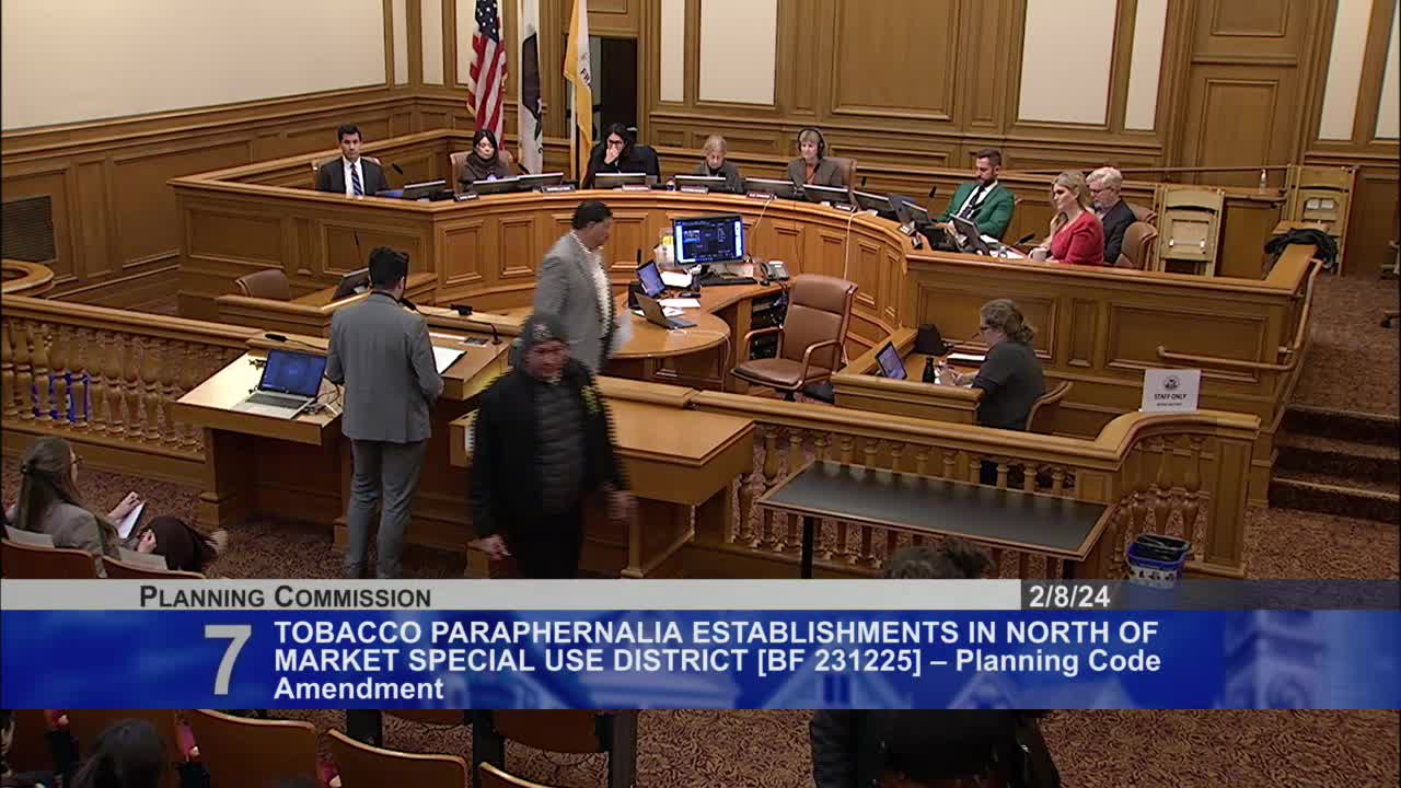 San Francisco Commission proposes stricter tobacco paraphernalia regulations in Tenderloin area