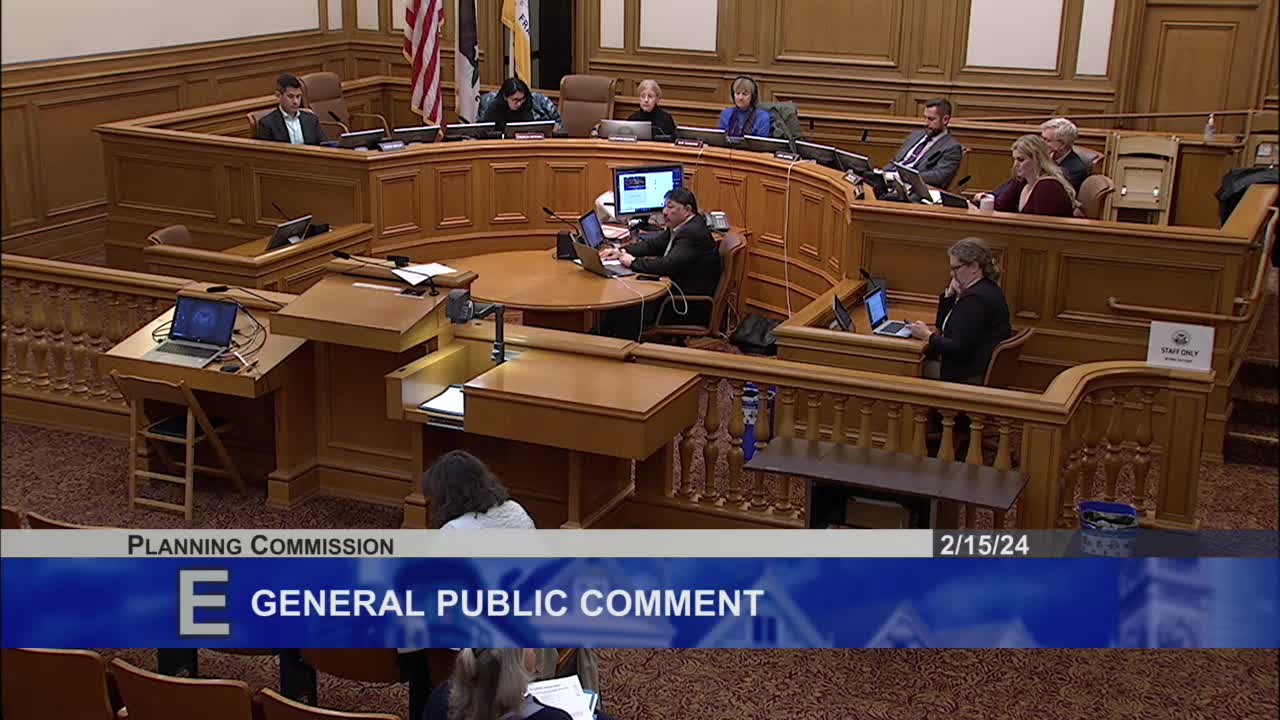 Planning Commission considers noon start time for better public participation