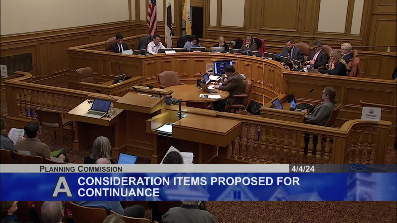 Planning Commission approves consent calendar and acknowledges Ramaytush Ohlone heritage