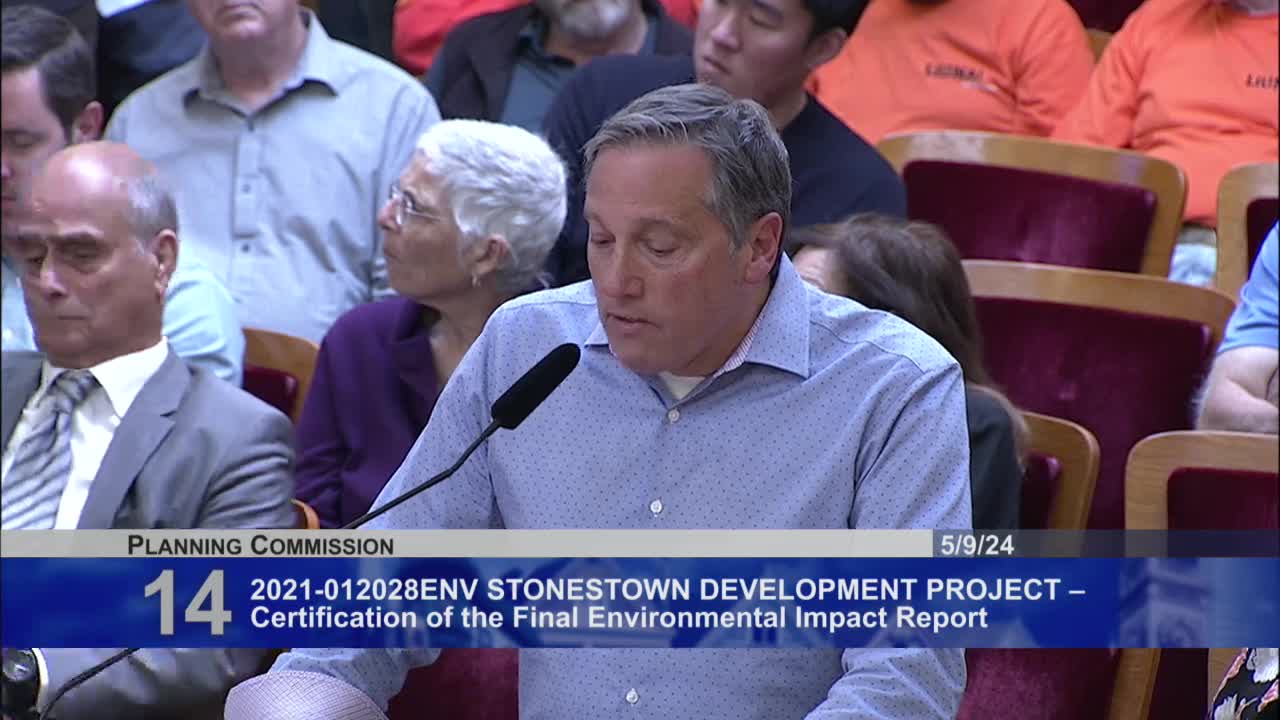 San Francisco Planning Commission hears strong support for Stonestown development project