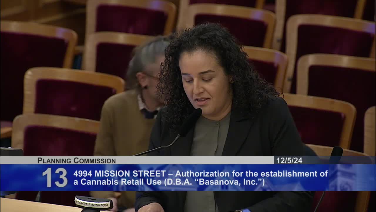 Commission rejects cannabis retail proposal in San Francisco's Excelsior District