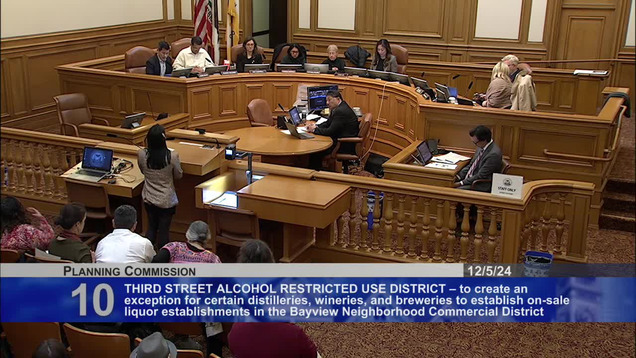 Bayview Hunters Point alcohol policy amendments spark community concerns and discussion