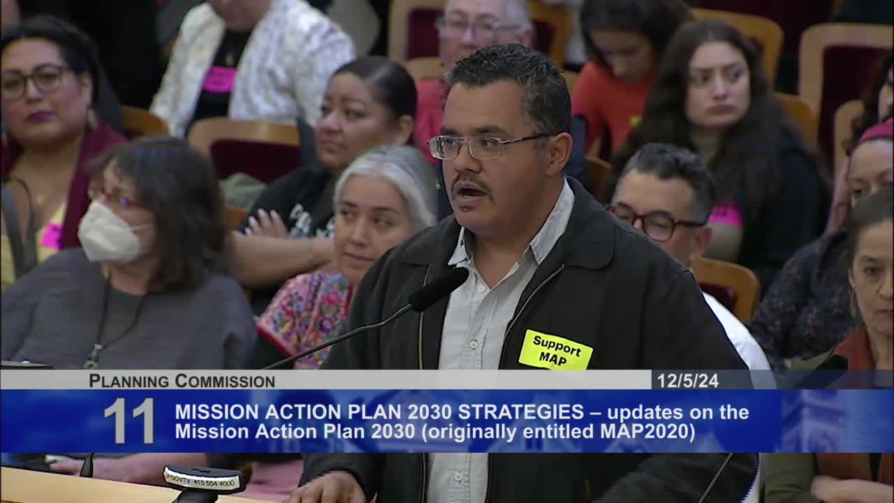 Community leaders urge San Francisco for affordable housing and support Mission Action Plan
