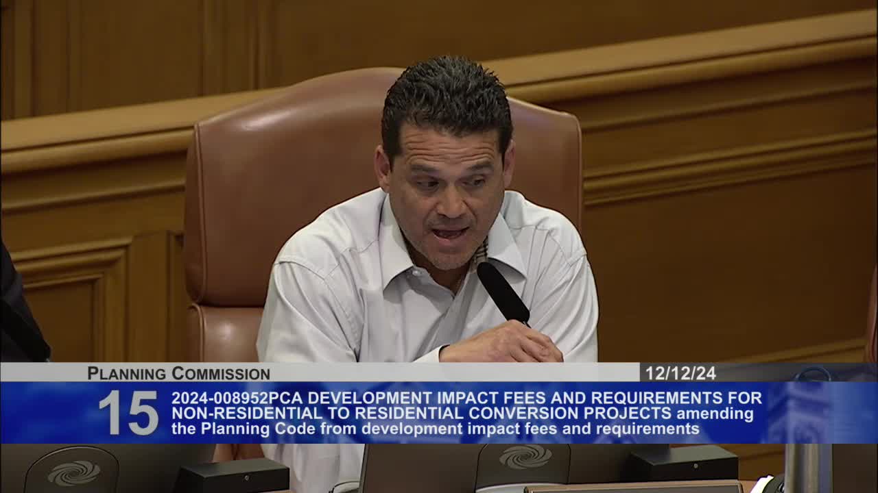 San Francisco commissioners debate office-to-residential conversion amidst funding concerns