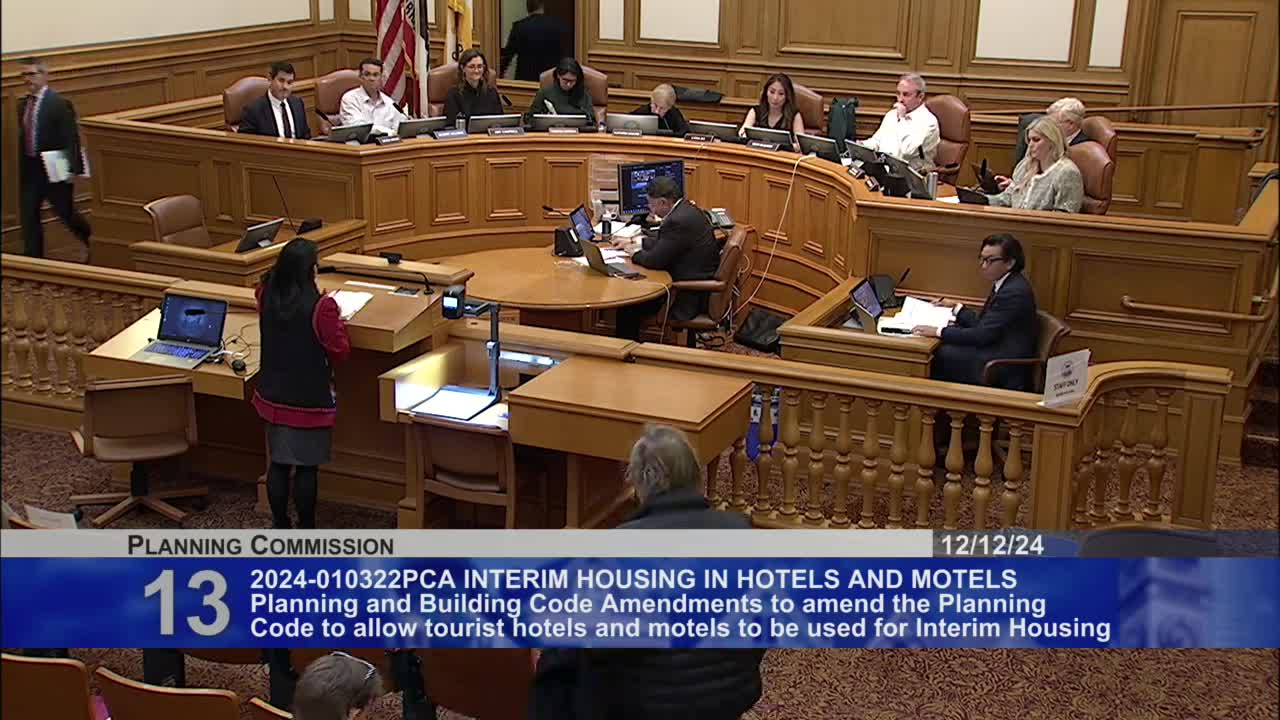 San Francisco proposes interim housing ordinance for hotels to aid homeless residents