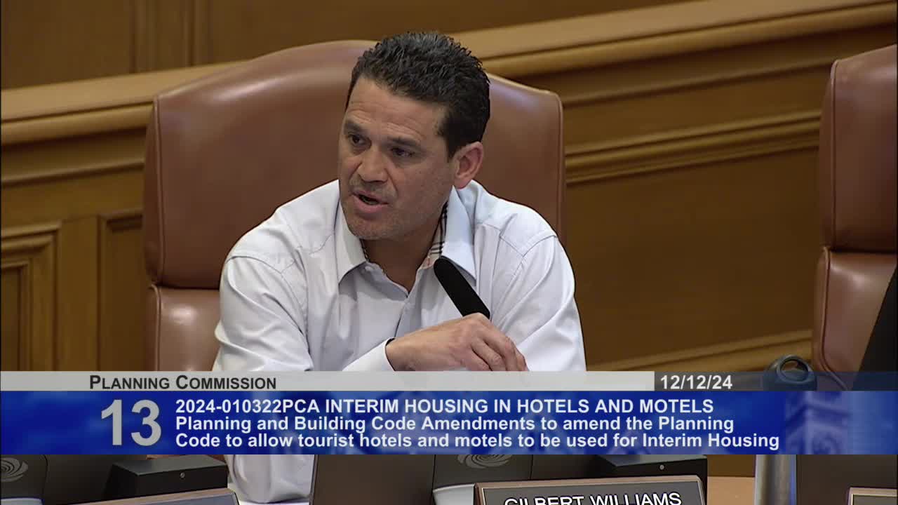 San Francisco Planning Commission debates shelter solutions amid homelessness crisis