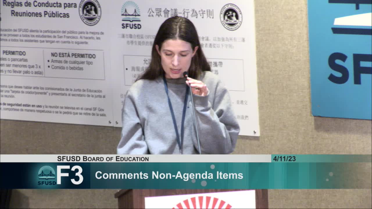 Parents demand restoration of eighth grade algebra during SFUSD board meeting