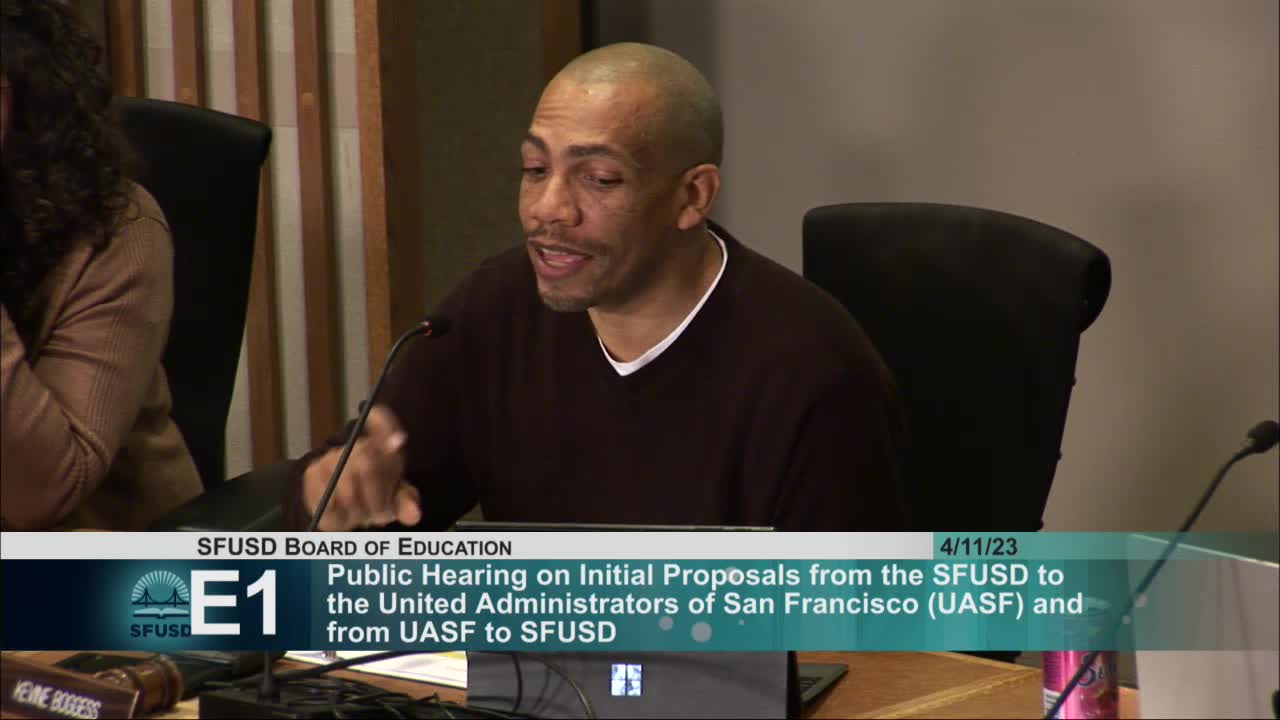 Union advocates push for salary increases at San Francisco school board meeting