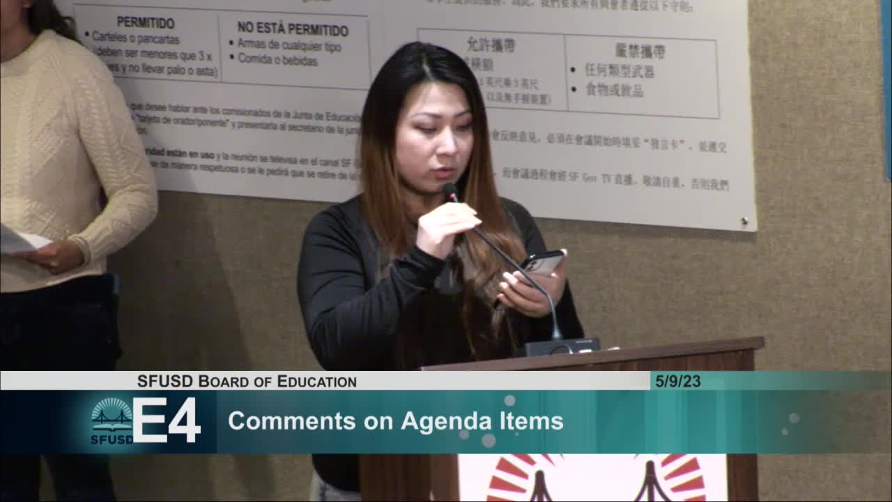 PAC members raise concerns over San Francisco school selection process and transparency issues