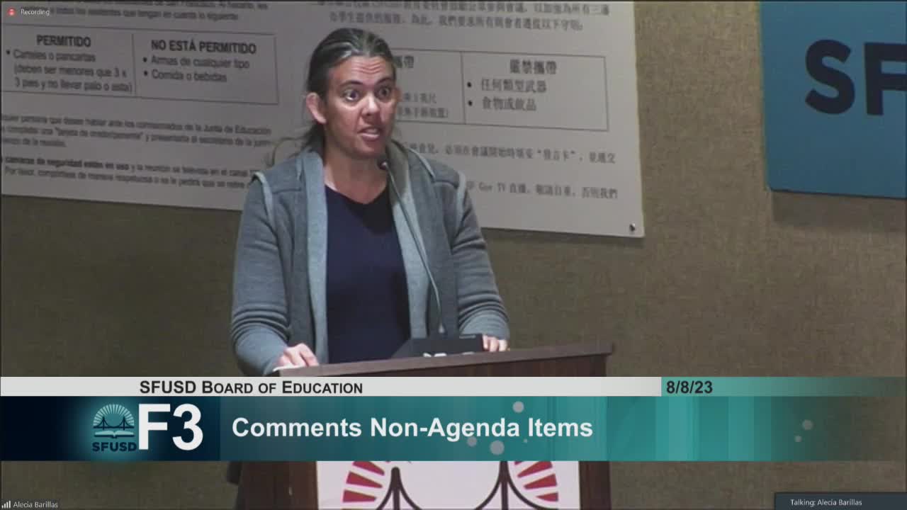 SFUSD parents advocate for continued Zoom meetings and early public comment opportunities
