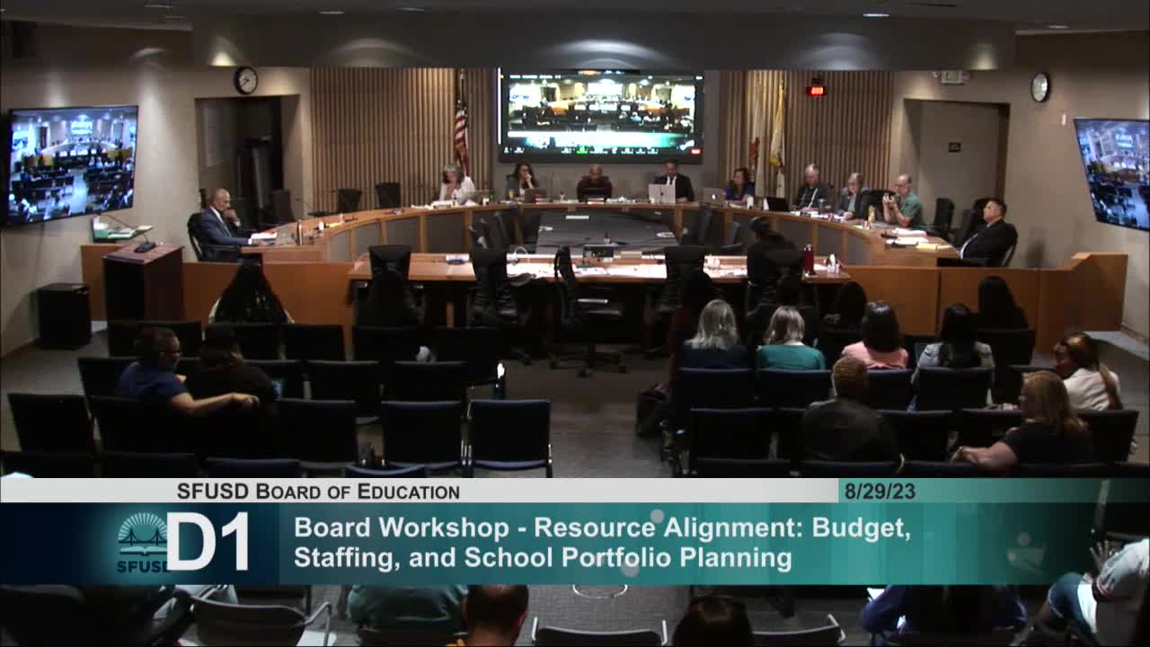 San Francisco community debates school closures and program restorations at public meeting