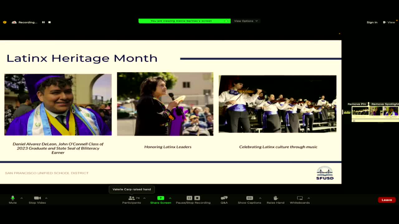 SFUSD celebrates bilingual programs and attendance awareness initiatives for students