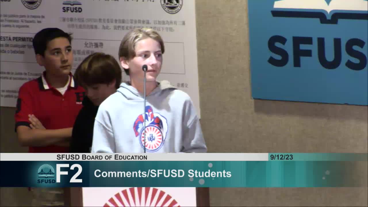 Willie Brown Middle School students advocate for more teachers and support staff