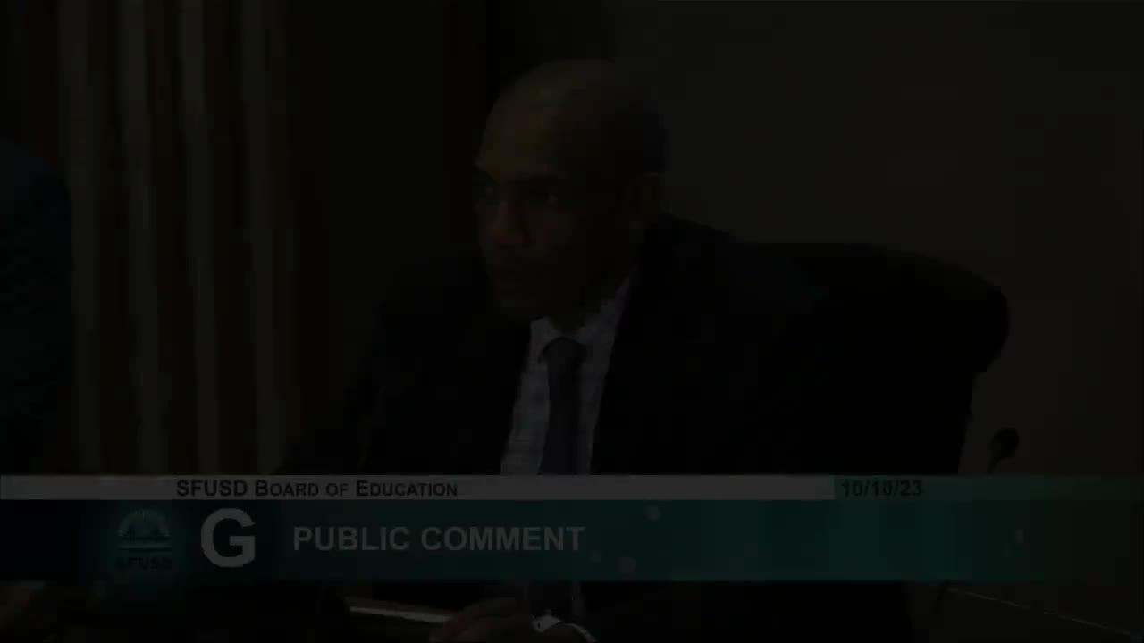 San Francisco Unified School District hears public concerns over community school policies