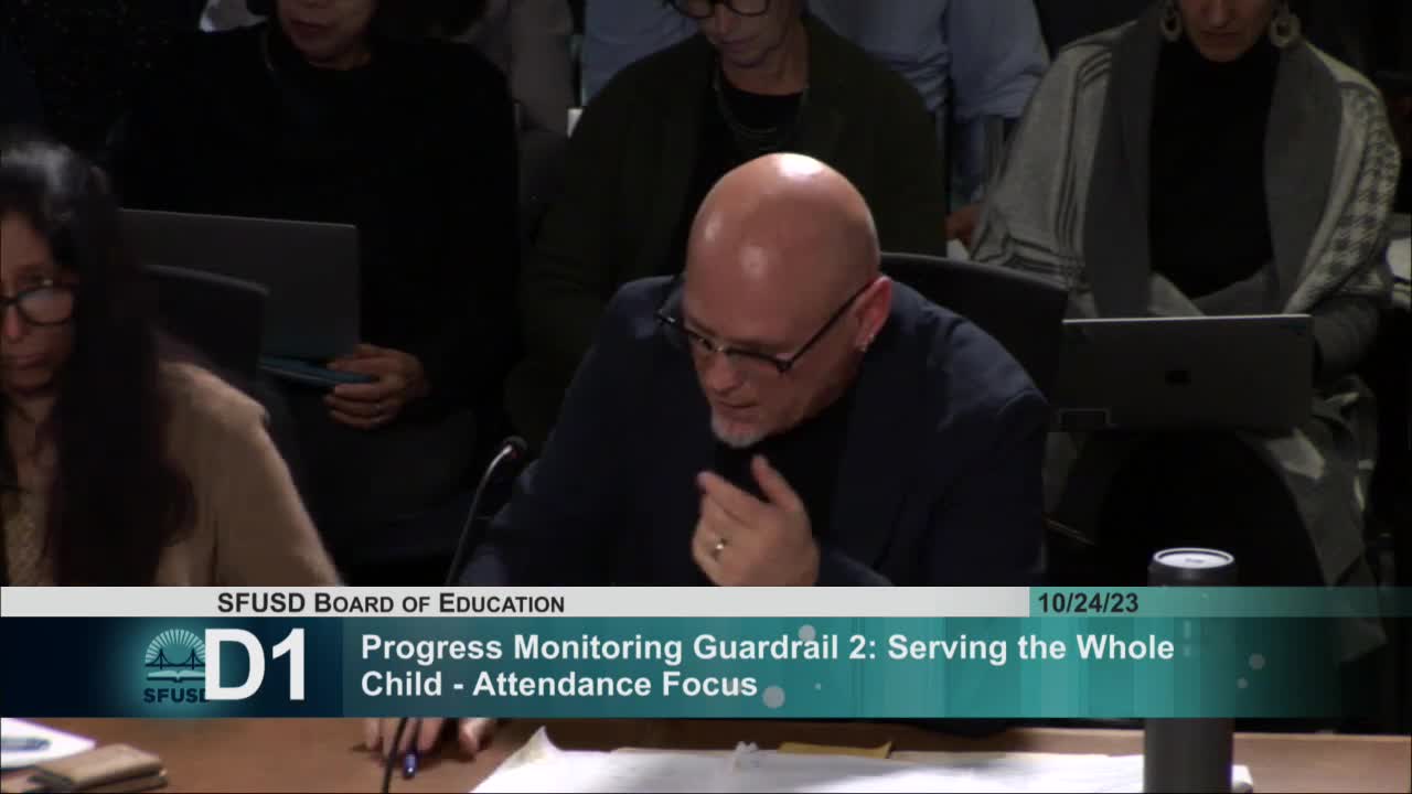 SFUSD discusses chronic absenteeism and tailored plans for African American and Pacific Islander students