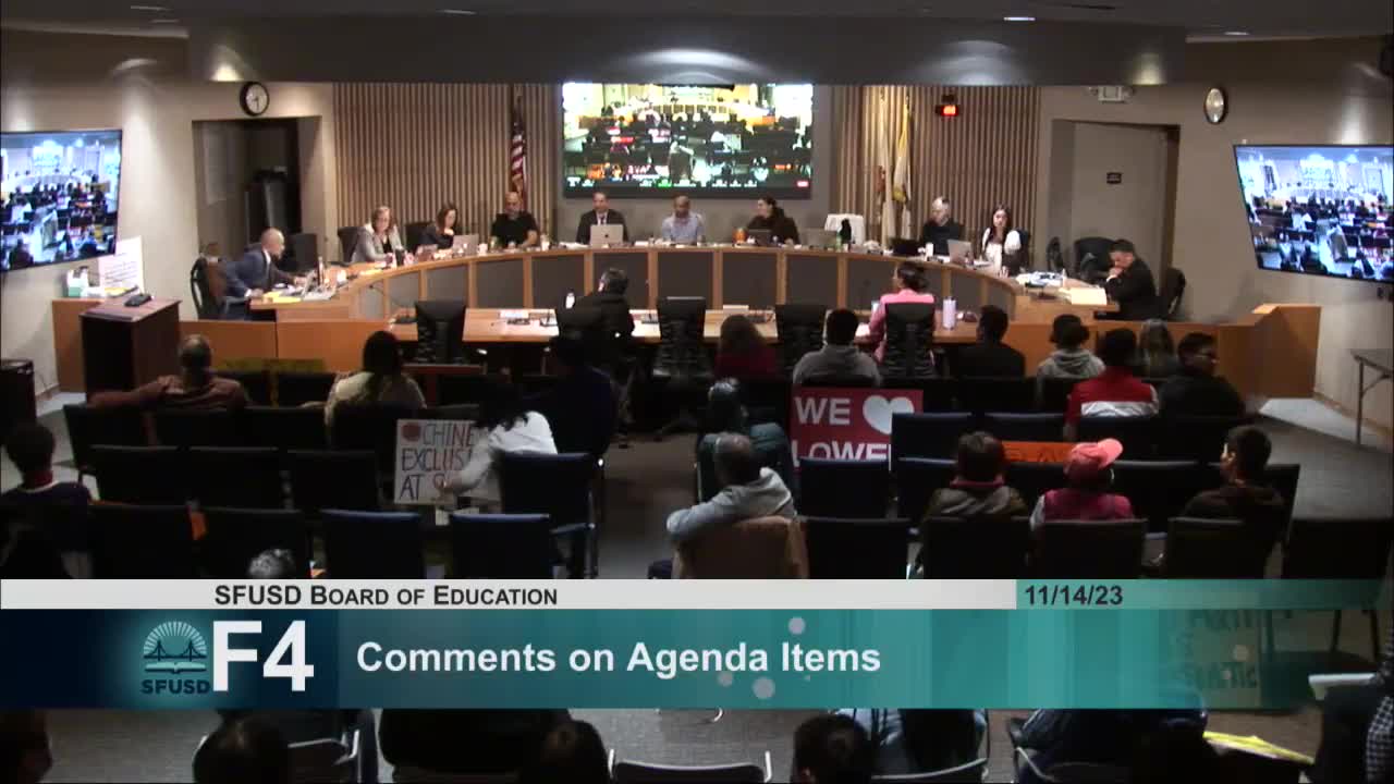 SFUSD High School Task Force presents recommendations for educational transformation