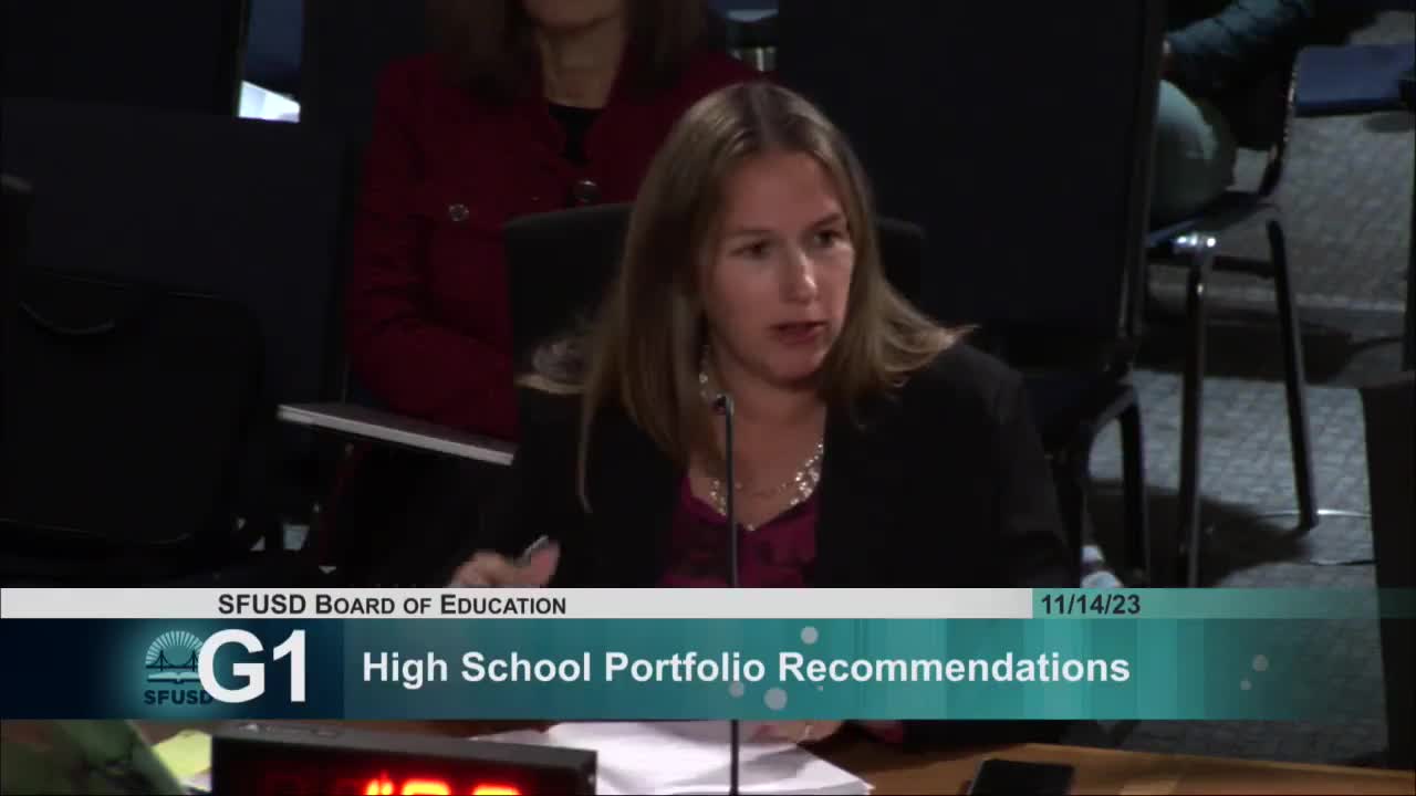 Commissioners demand clear timeline for high school program improvements in district