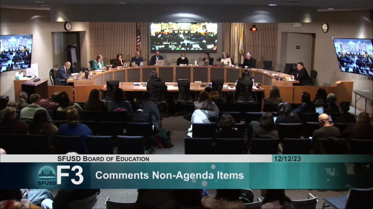 Parents demand increased staffing for special needs at San Francisco schools