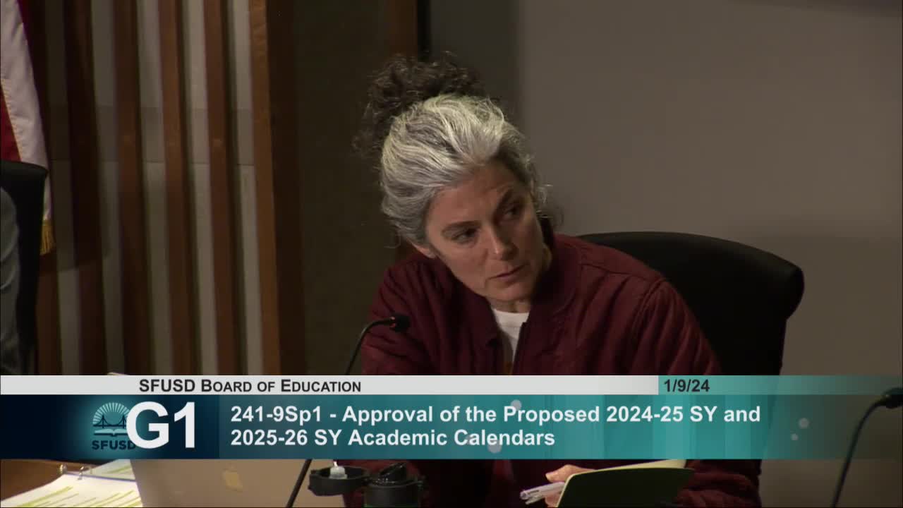 Education Board reviews calendar approval amid community engagement concerns