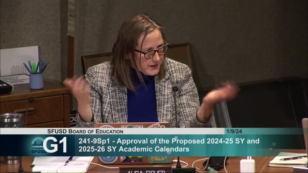 School board debates community engagement before voting on calendar amendment