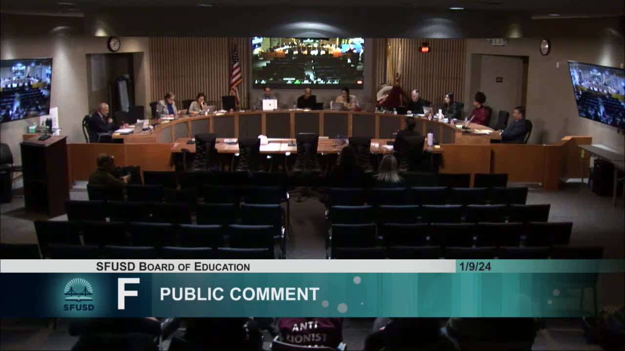 SFUSD community members advocate for support staff pay and inclusive school calendar