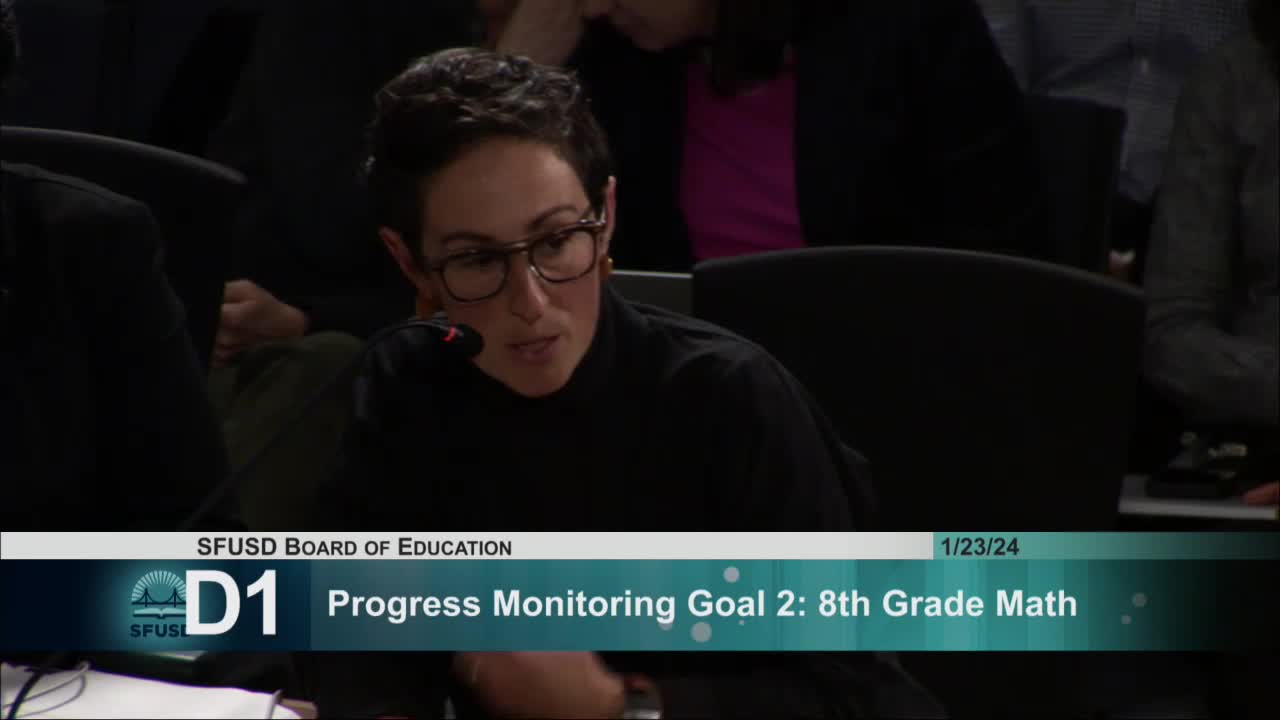 Presidio educators discuss equity and collaboration strategies in middle school math education