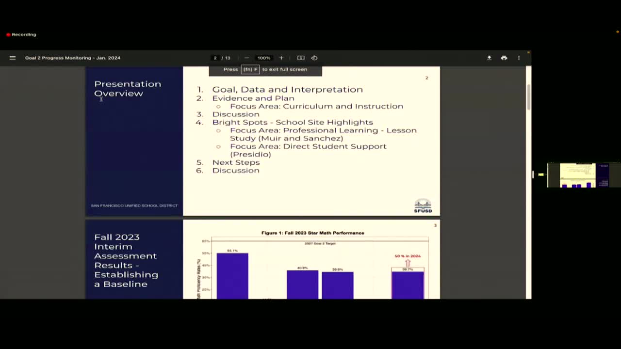 San Francisco schools audit math curriculum to boost eighth grade performance by 2027