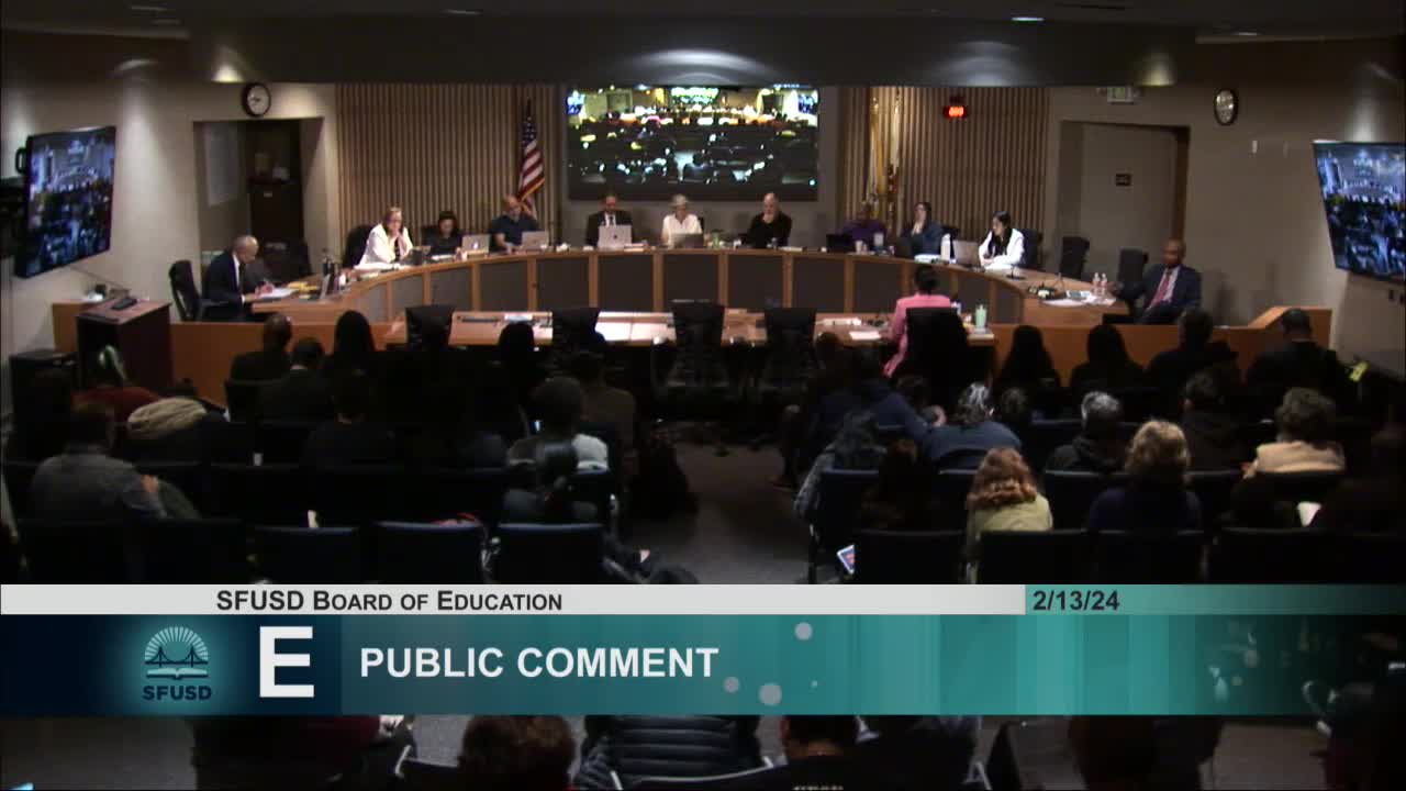 San Francisco School District hears passionate support for APAC initiatives and Black student programs