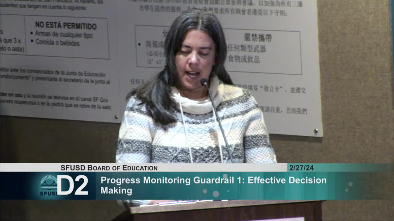 SFUSD committees scrutinized for lack of representativeness and equitable resource distribution