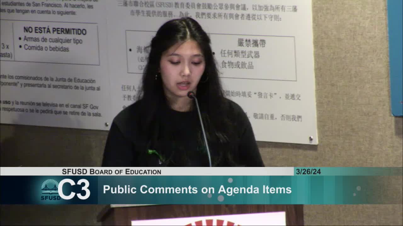 SFUSD parents urge urgent literacy support at public workshop