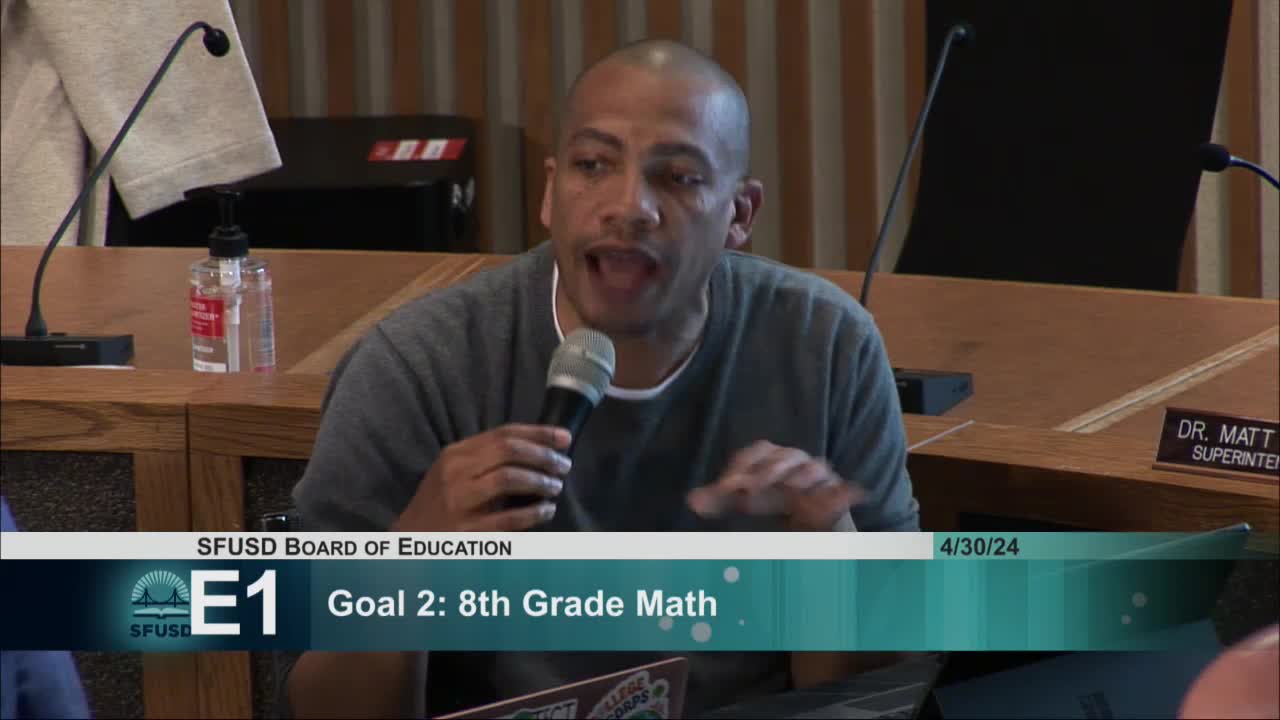 District plans support for African American students in middle school algebra programs