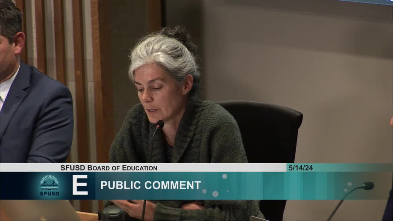 Students urge San Francisco school board to address safety and administrative issues