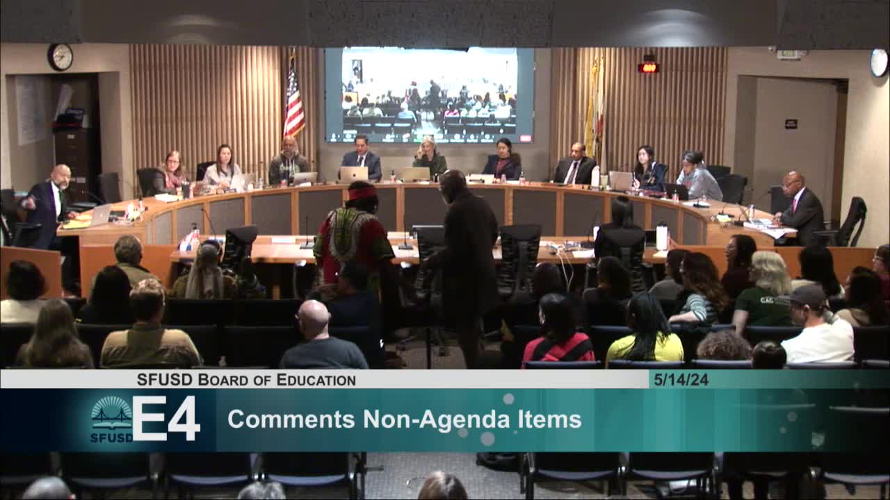 Ally Collins calls for action on racism in SFUSD schools