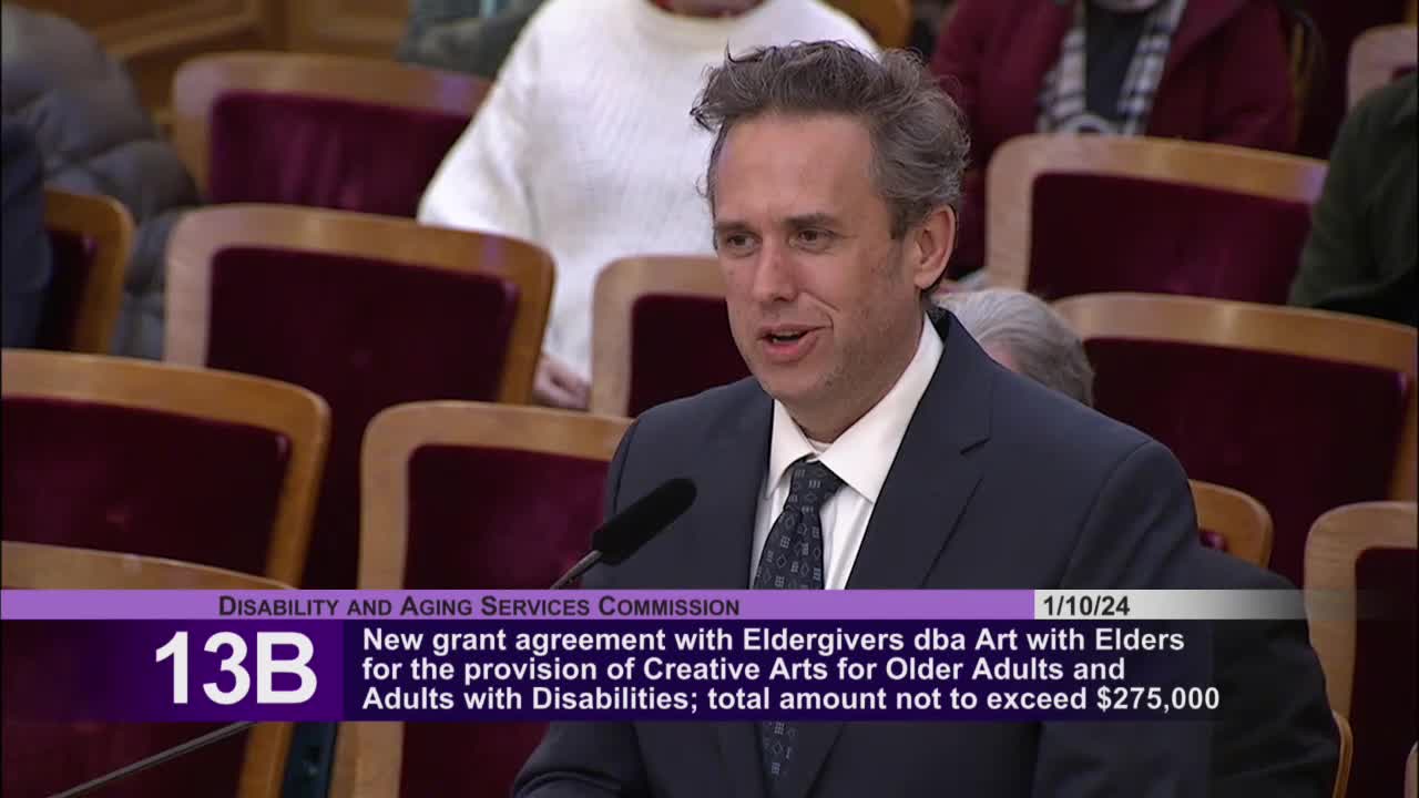 Commission approves pilot creative arts program providing classes for seniors across city