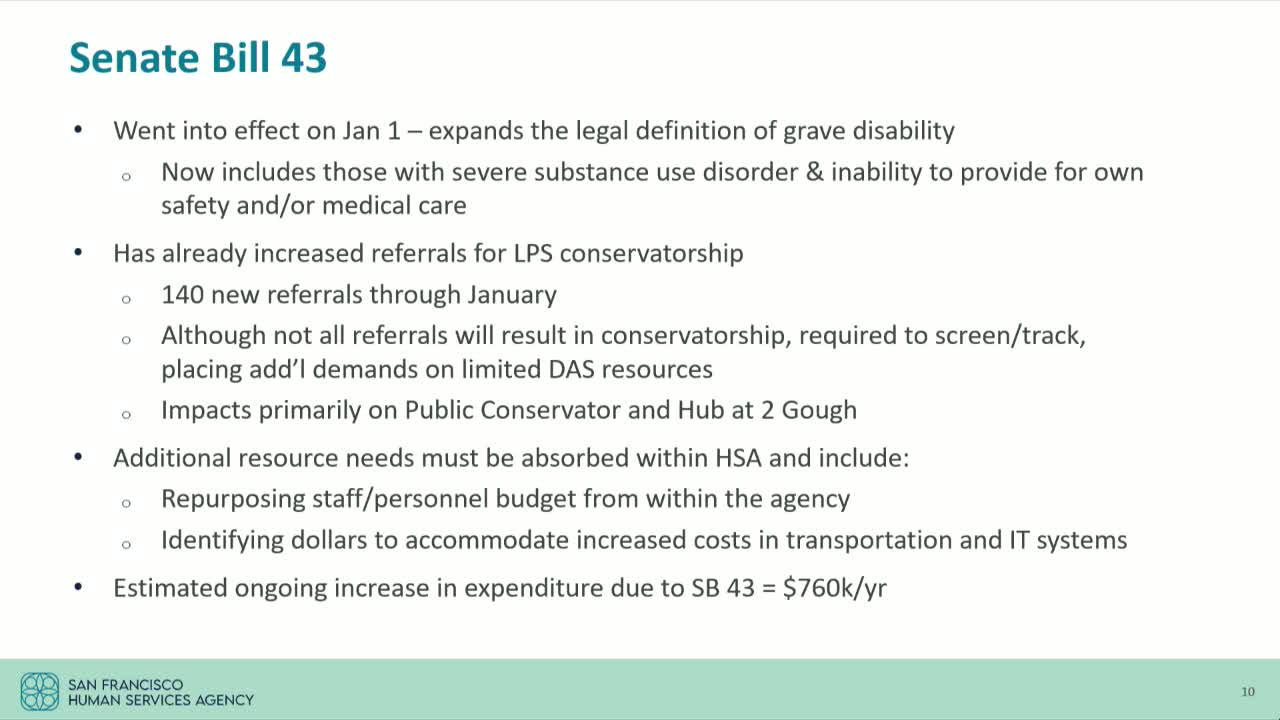 San Francisco budget team outlines new positions and funding for community services