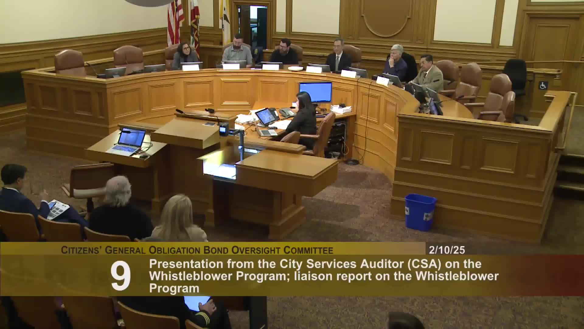 Controller's office, treasurer staff report $552 million geobond sale closed; audits and nonprofit oversight work continue