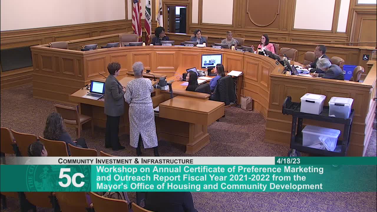 San Francisco's COP program faces challenges with housing applications and subsidy access