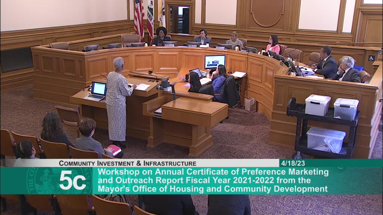 San Francisco officials address digital divide and community engagement at housing meeting