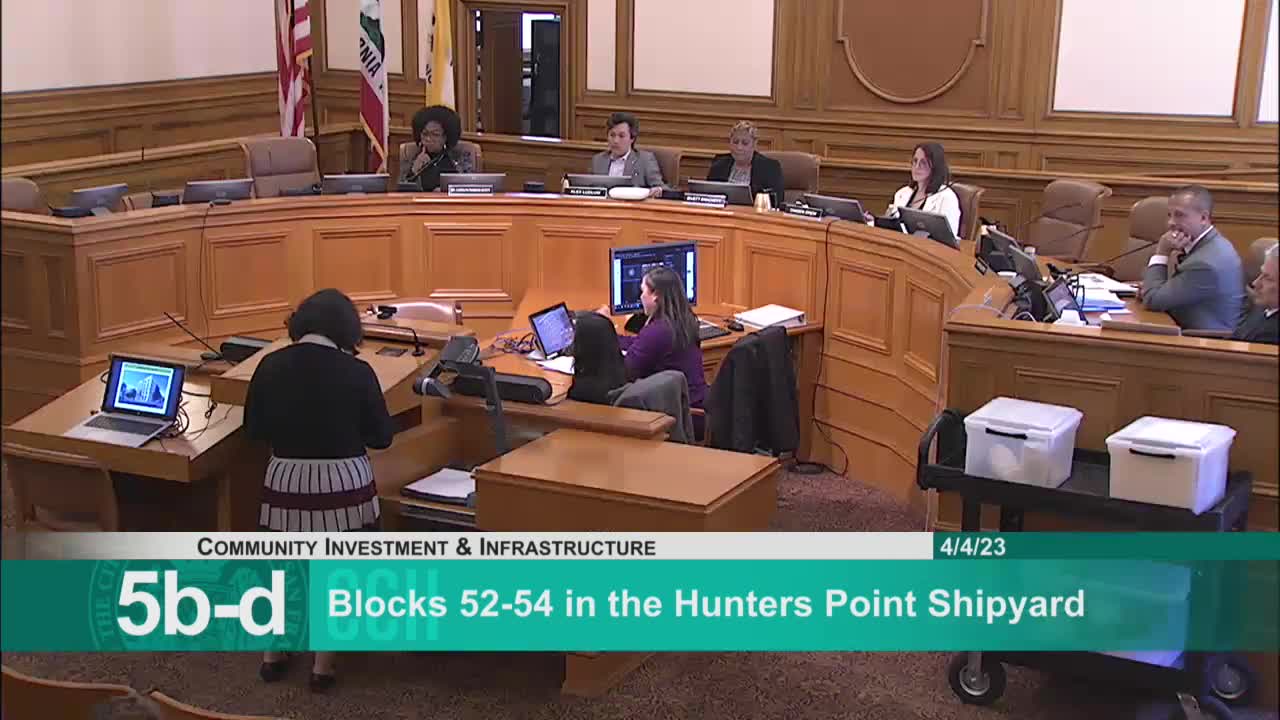 Oscar James discusses housing conditions at Bayview Hunters Point meeting