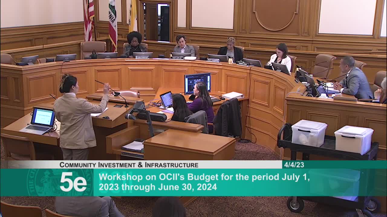 Mina Yu presents $720M fiscal year 2324 agency budget proposal to commissioners