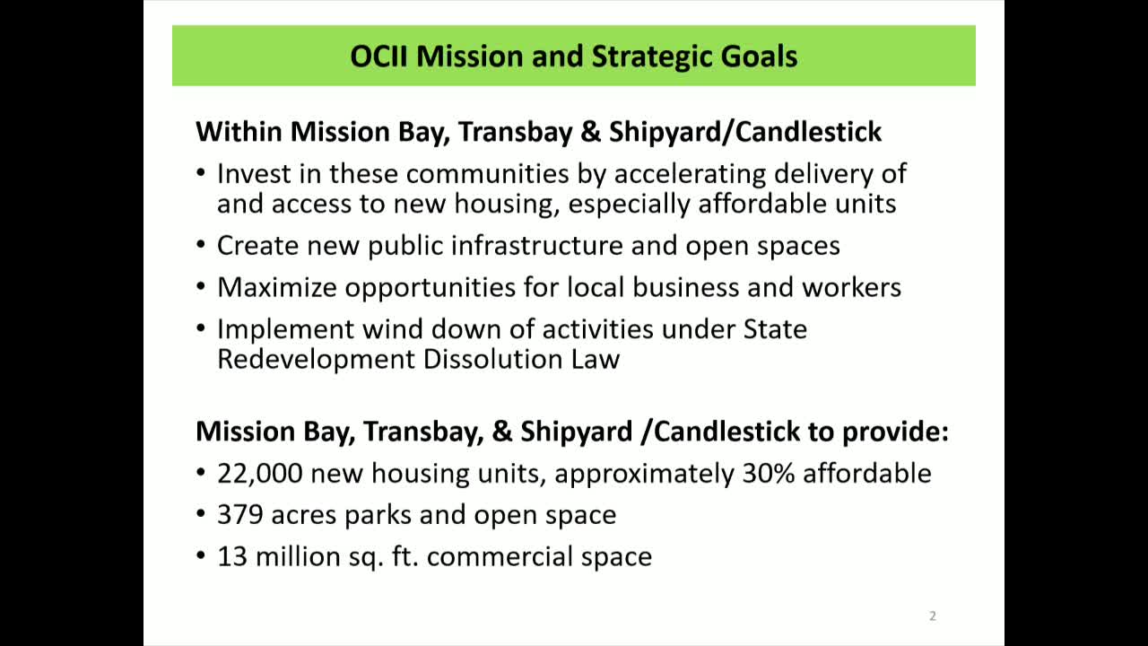 San Francisco allocates $717M for housing and infrastructure projects in Mission Bay and Transbay