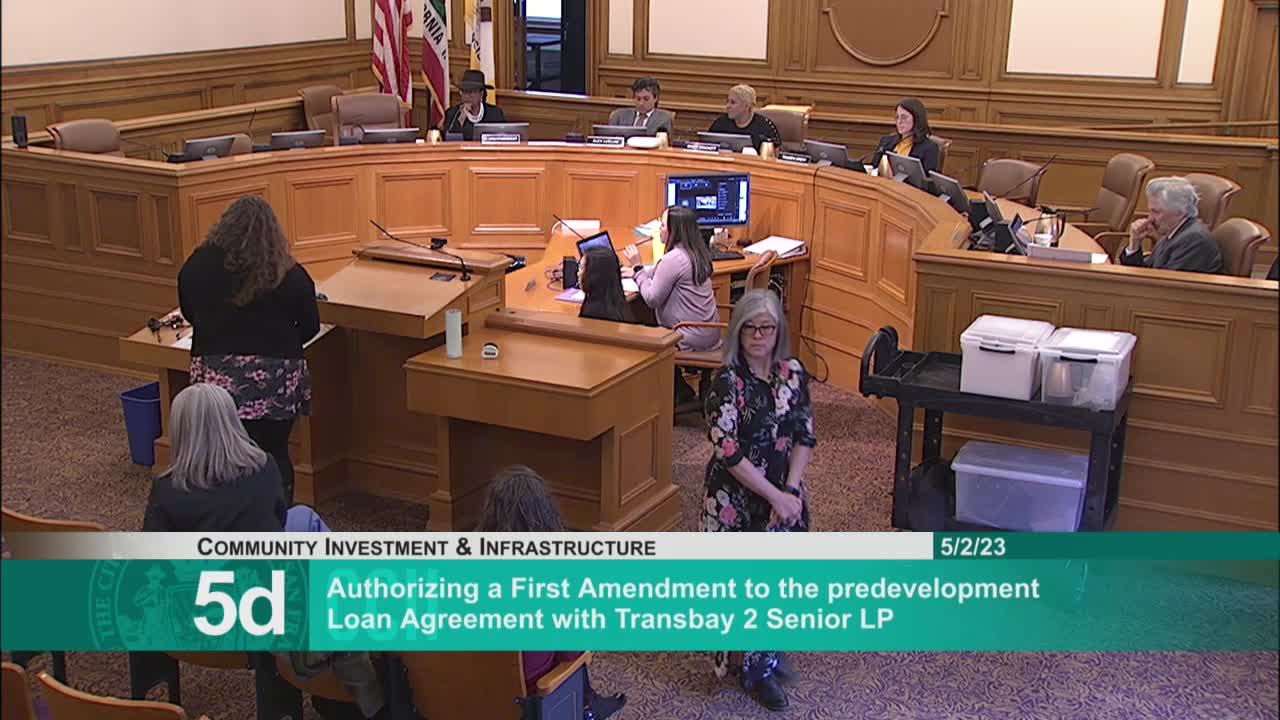 Commission approves resolution for Transbay redevelopment project with affordable housing