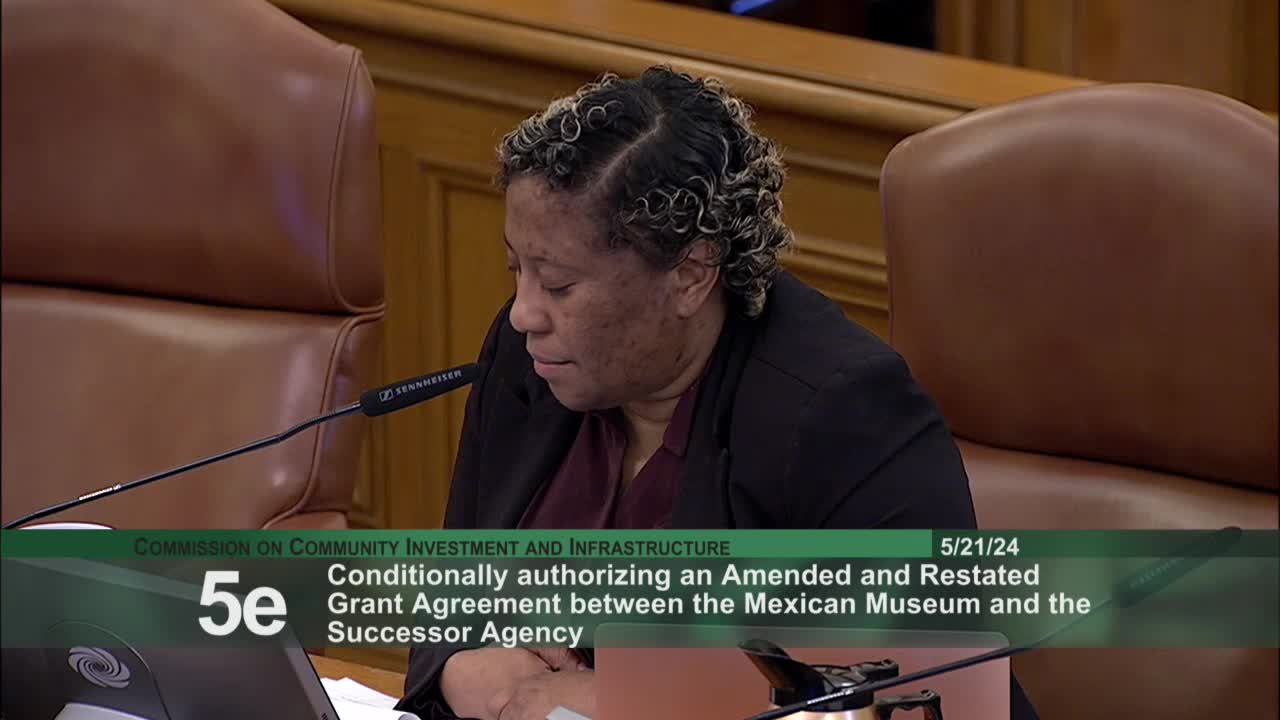 Commission proposes fundraising extension for Mexican Museum amid audit concerns